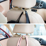 Universal Car Vehicle Back Seat Headrest Hanger Holder Hook for Bag Purse Cloth Grocery (Set of 2)