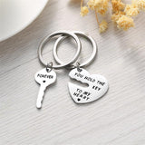 Forever Together Couples Keychain