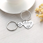 Forever Together Couples Keychain